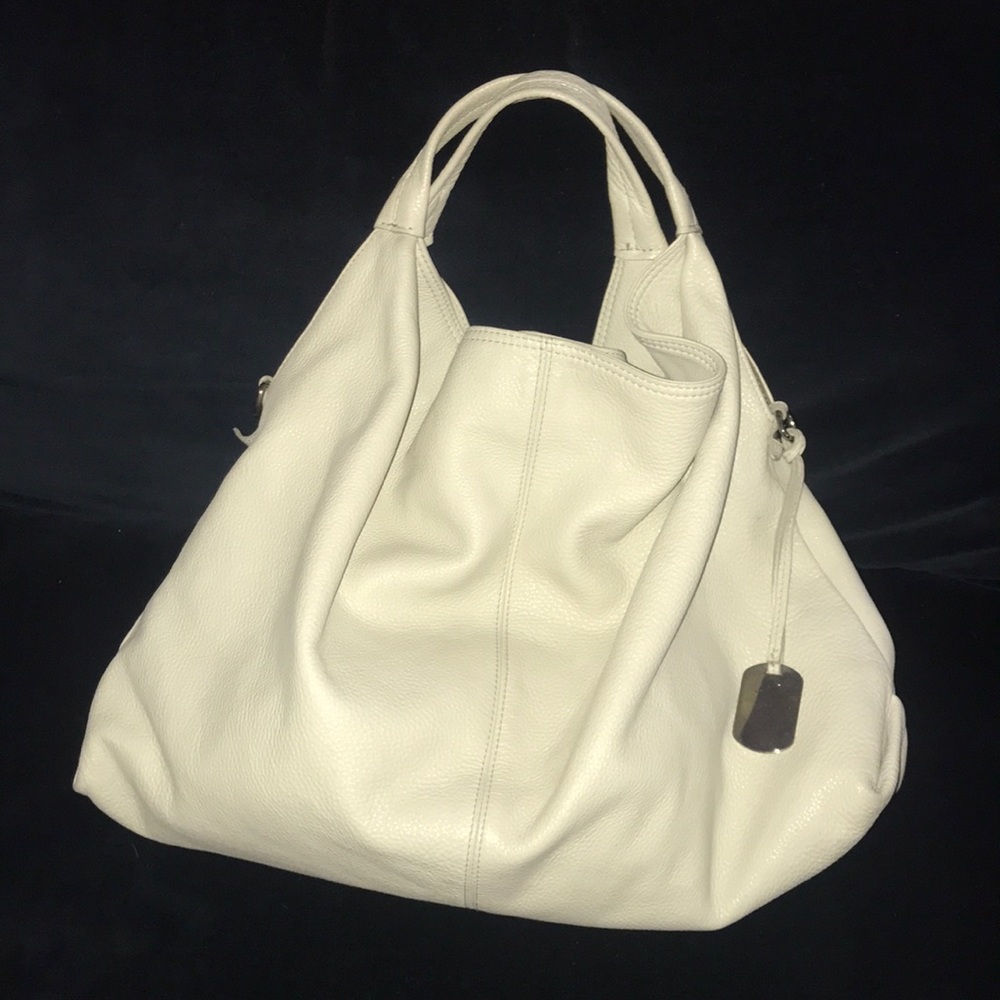Furla big white leather bag with original dust bag - Picture 3 of 7